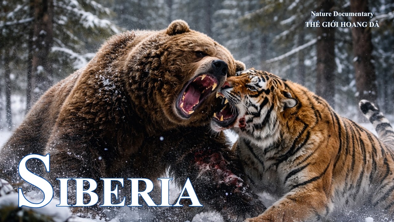 SIBERIA - V&Ugrave;NG HOANG D&Atilde; KHẮC NHIỆT NHẤT TR&Aacute;I ĐẤT | Kh&aacute;m Ph&aacute; Thế Giới Động V&acirc;t. #thegioidongvat