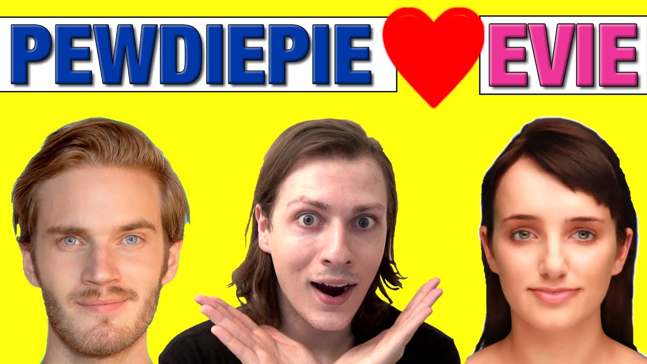 PEWDIEPIE TROMPE SA COPINE AVEC EVIE ! Pewdiebot VS Eviebot - DELIRES DE MAX