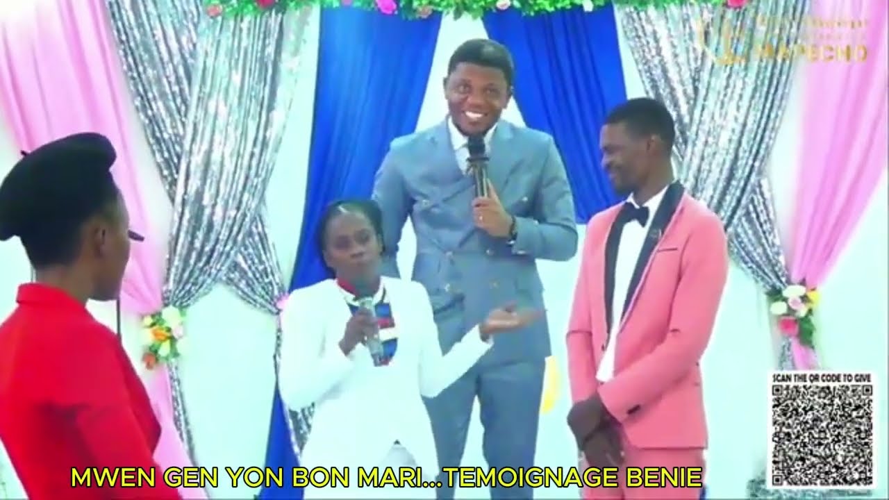 MWEN GEN YON BON MARI, TEMOIGNAGE CHOC ANPIL LANMOU ANPIL PASYON,SR JAMES MERIZIER