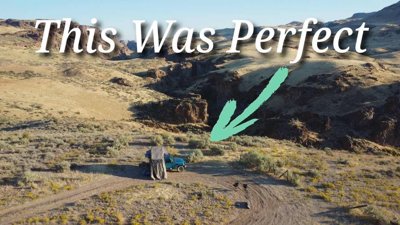 WE FOUND AN EPIC CANYON CAMPSITE : Oregon Overland Adventure | Ep. 3