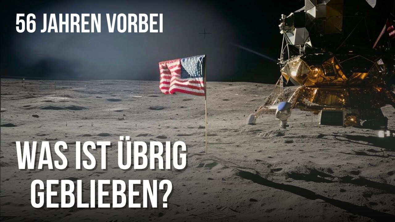 So sieht die Mondlandestelle von Apollo 11 heute aus &ndash; 56 Jahre sp&auml;ter!