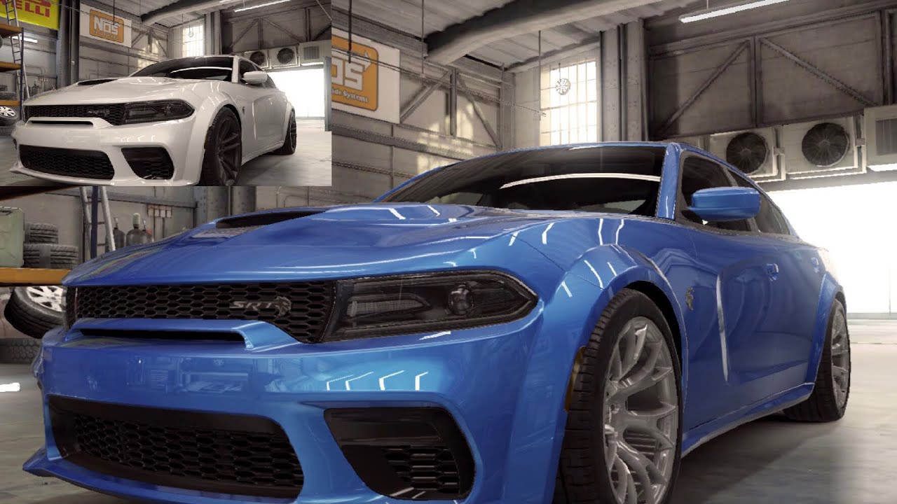 【CSR2】Charger SRT Hellcat 50th Anniv. Edition, shift & tune for 10.404 (gold star 10.460)