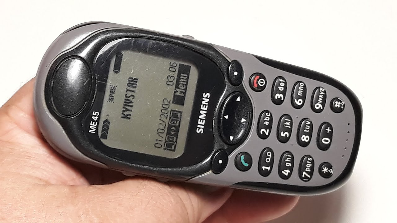 Siemens «Мессер» ME45  Black. Эксклюзивные телефоны  от Siemens. «убийца флагманов»