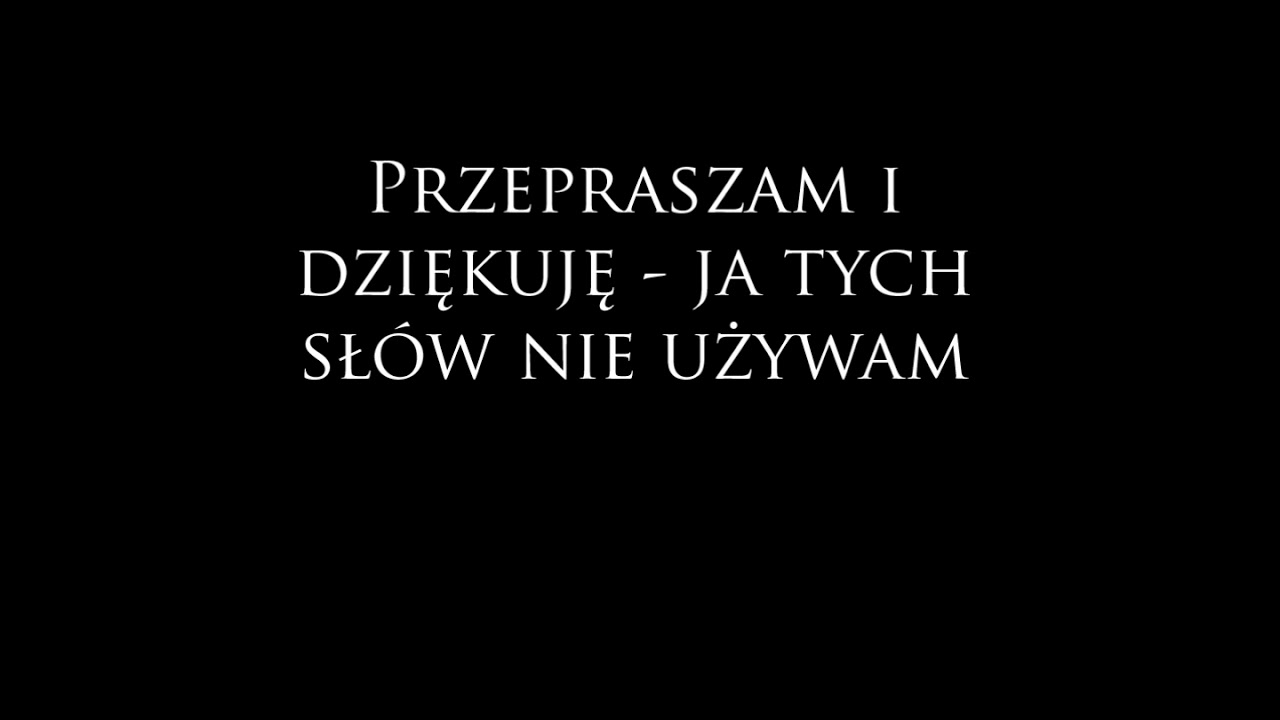Łzy- Narcyz sie nazywam- tekst