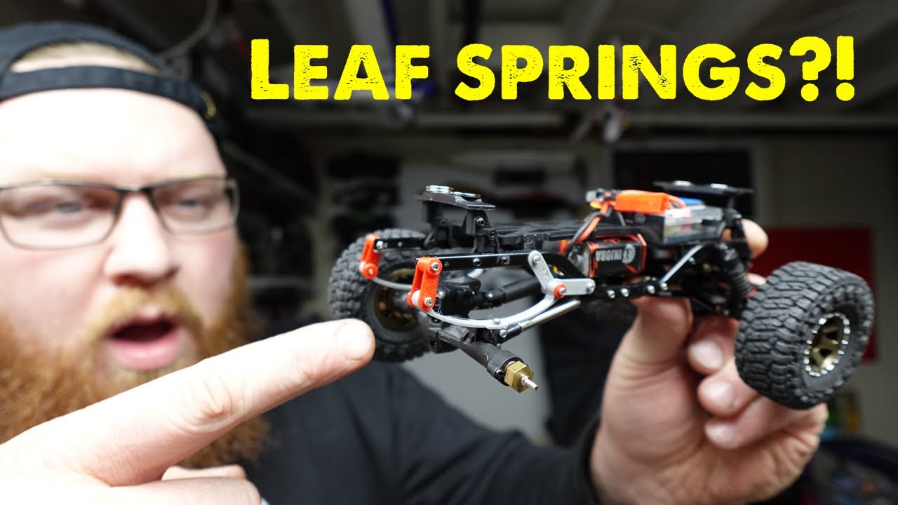The EVOLUTION of the SCX24 is HERE! Leaf spring kit!