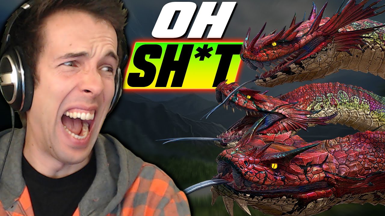 Oh SH*T! The Dark Elves have brought a WAR HYDRA! - Total War: Warhammer 3