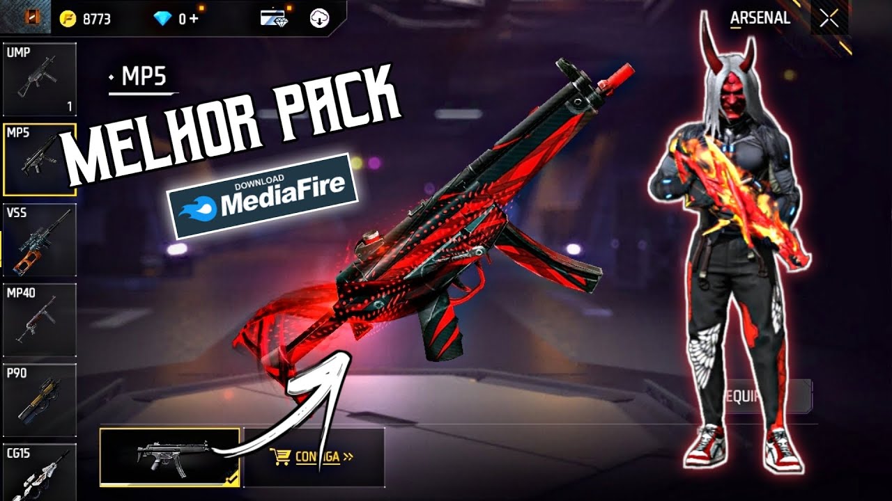 ➡️ MELHOR PACK de ARMAS na PADRÃO + TEXTURA INSTAPLAYER FUNCIONANDO NO SUAVE (SKULL TxT)