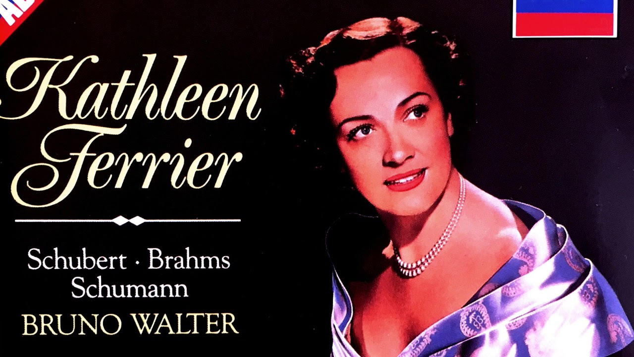 Schubert / Schumann / Brahms - Lieder + Presentation (Century's rec. : Kathleen Ferrier / Walter)