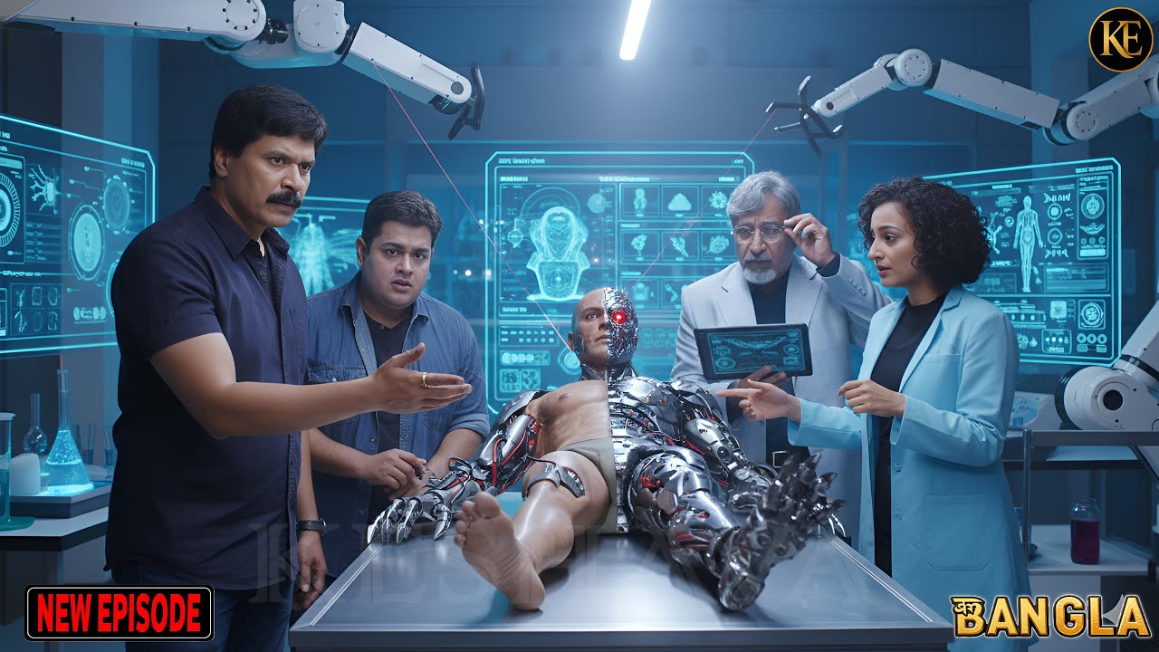 ডা. সলুঙ্কের সঙ্গে CID টিম ল্যাবে তৈরি করল অর্ধমানব অর্ধরোবট || CID || BANGALA | 2026