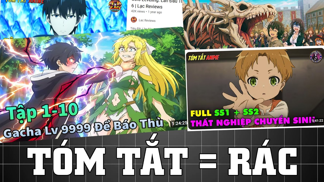 TÓM TẮT ANIME = RÁC