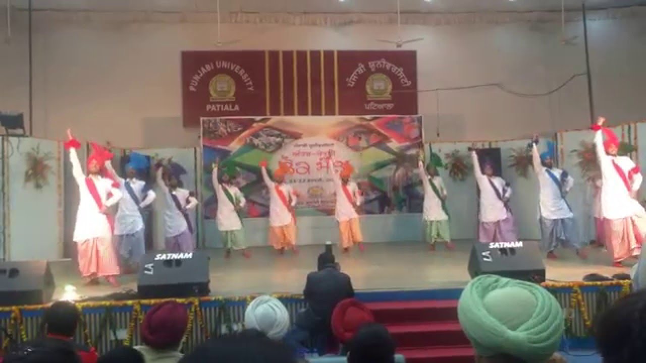 JHUMMAR: Mahindra college WINNER OF PUNJABI UNIVERSITY LOK MELA 2016 RIFAC INDIA