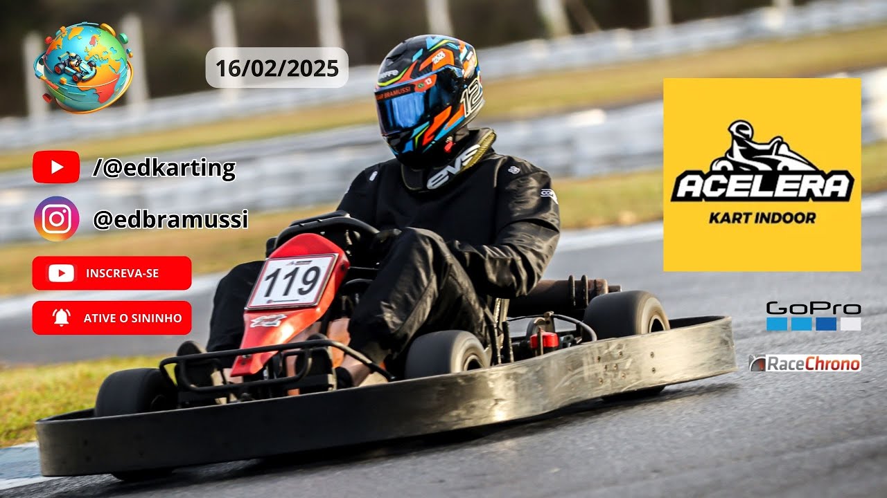 Acelera Kart BH 16/02/25 - Contagem, Minas Gerais