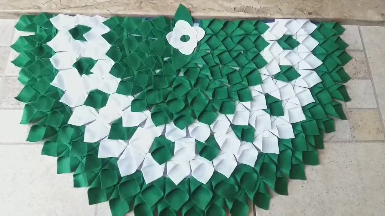 Tapete de Porta -FEITO COM FELTRO- Biquinho -door mat -дверной коврик - alfombra de puerta
