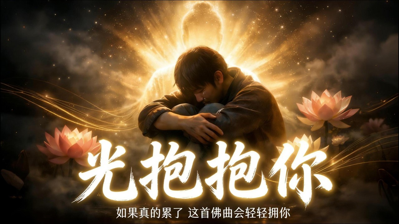 光抱抱你 | 如果真的累了 這首佛曲會輕輕擁你 | 催淚療愈覺醒