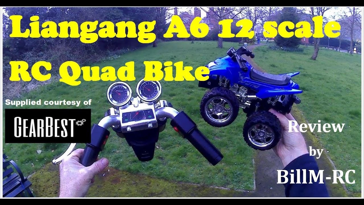Liangang A6 RC Quad Bike Motorcycle review
