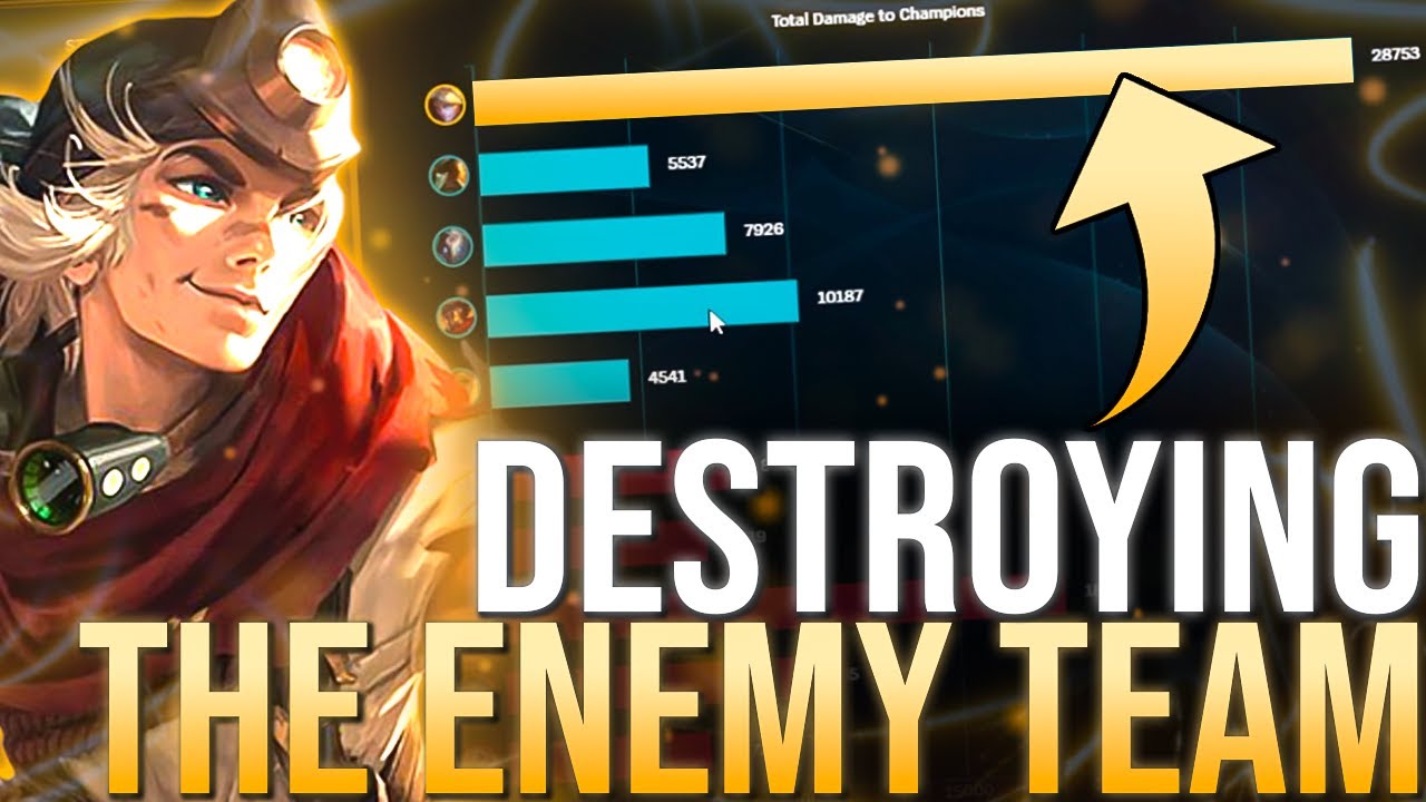 I Destroyed the Enemy in 20 Minutes With Ezreal - Full Gameplay