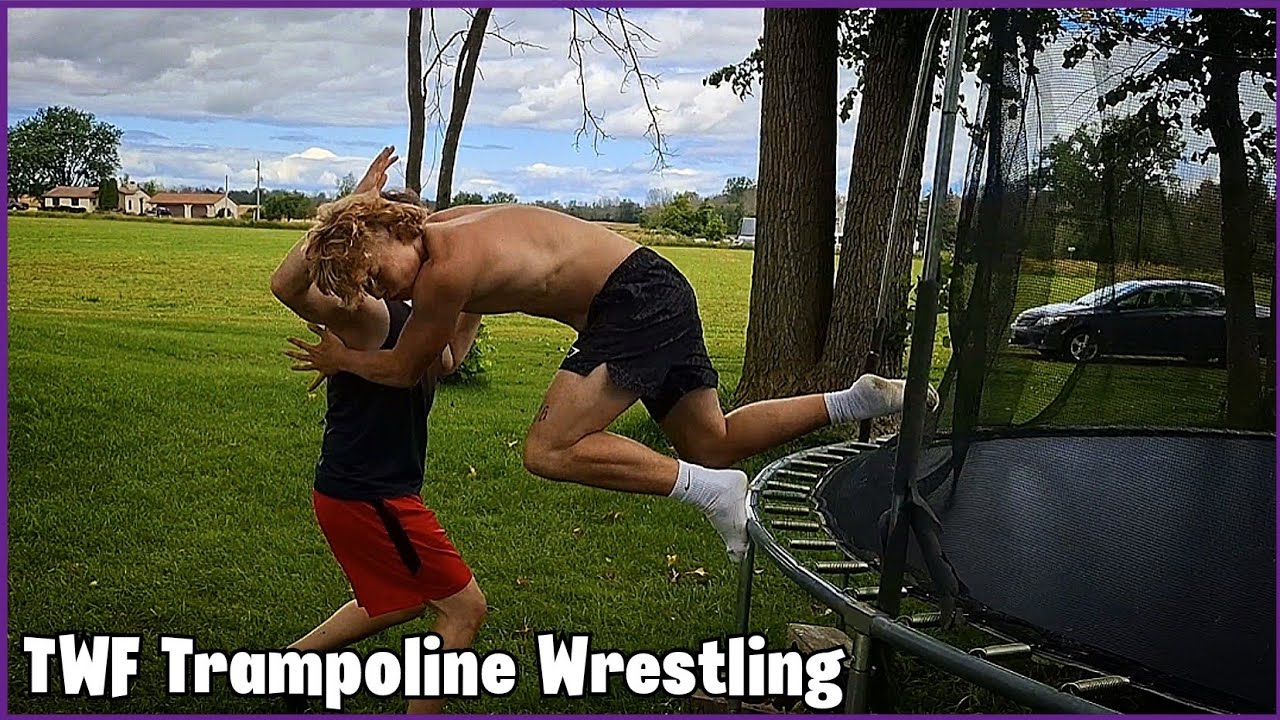 TWF Trampoline Wrestling - Shawn Anthony Vs Jud Welker (First Time Ever) - 2024