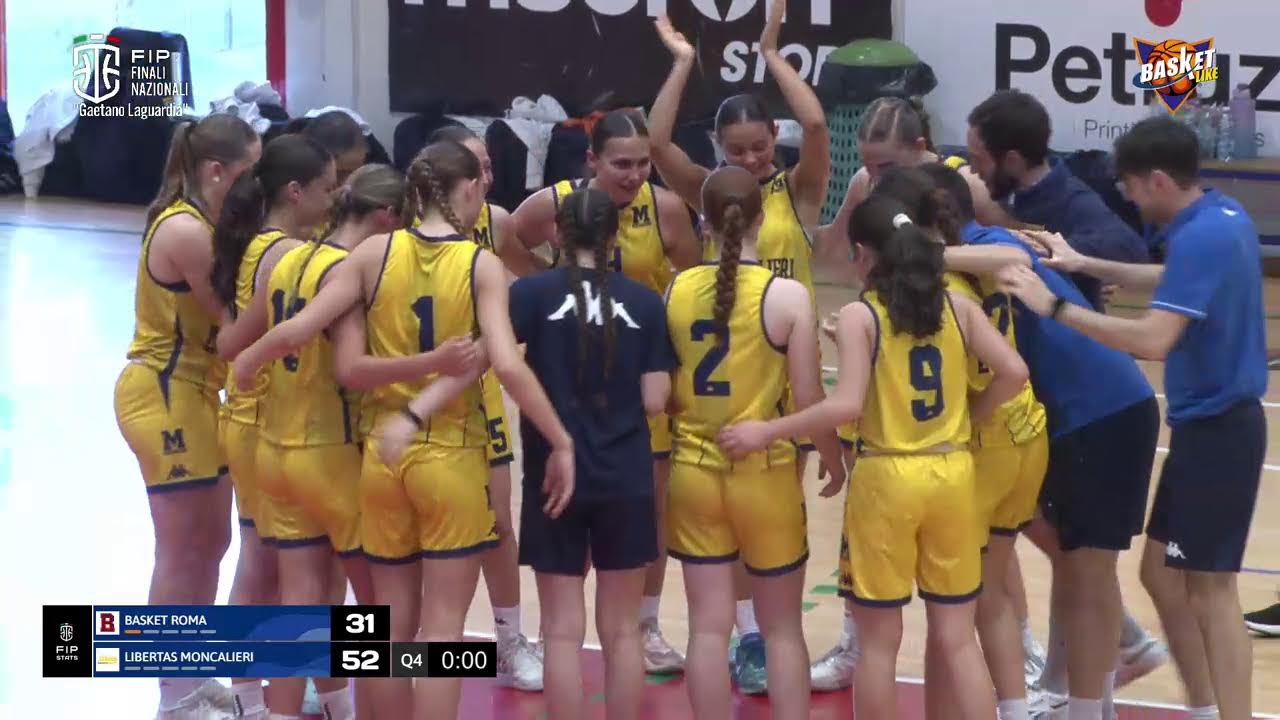 Finale Nazionale U15 Femminile - Basket Roma vs Lib. Moncalieri