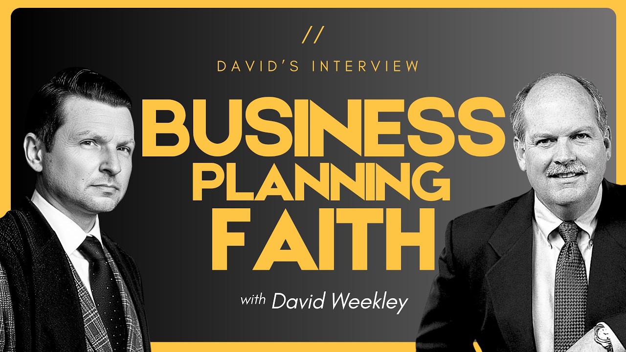 David Weekley - Talking David Weekly Homes, Business Plans, and Family Foundation - Episode 7