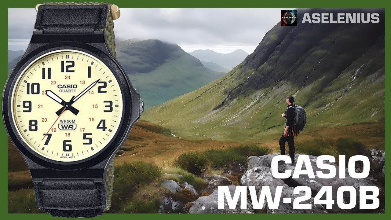 Casio MW-240B Expedition Watch. A budget beater as a field watch