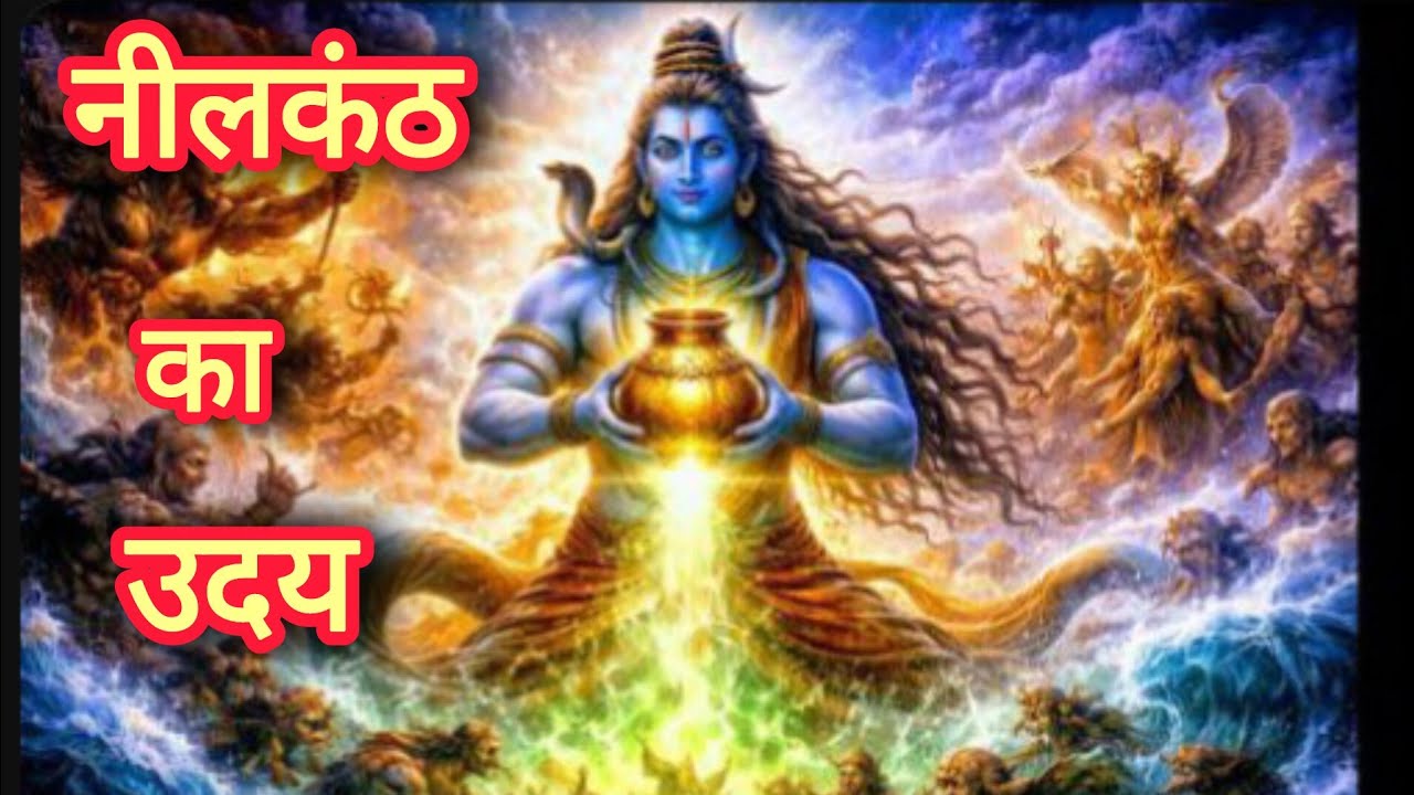नीलकंठ का उदय और अमृत कलश का संग्राम, समुद्र मंथन की विस्तृत कथा। Samudra Manthan Full Story  | 