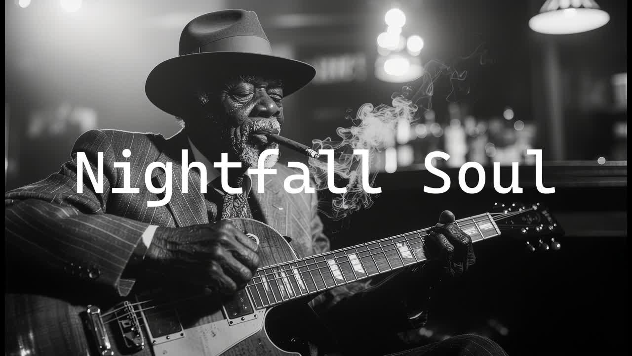 Midnight Whiskey Blues 🎸 Deep Electric Guitar & Soulful Vocals for Relaxation