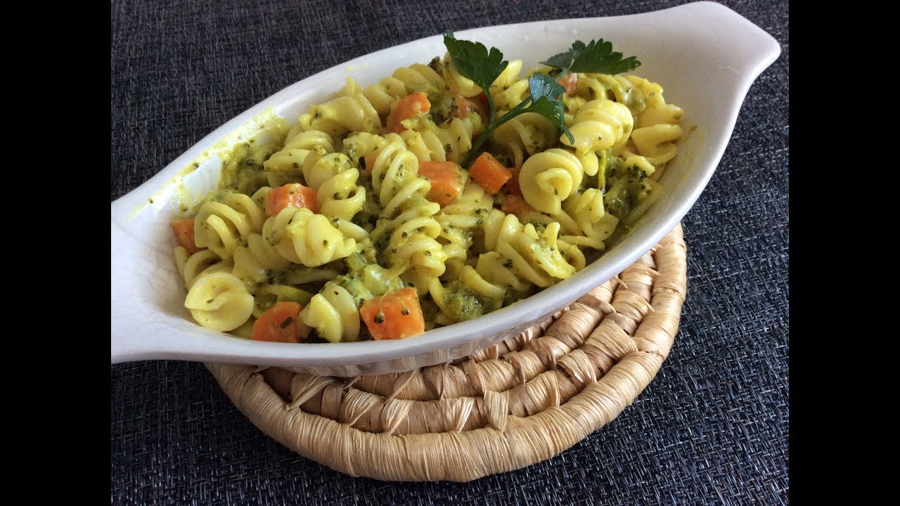 macaroni aux legumes