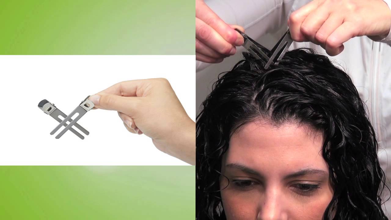 DevaCurl. Style Curly Hair with Deva Clipping