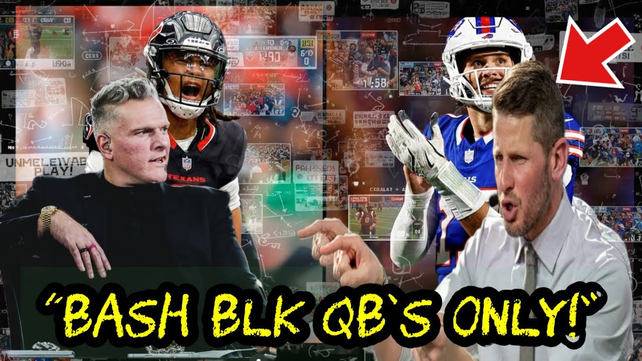 Pat McAfee forces Dan Orlovsky apology for only bashing blk QB’s🤯