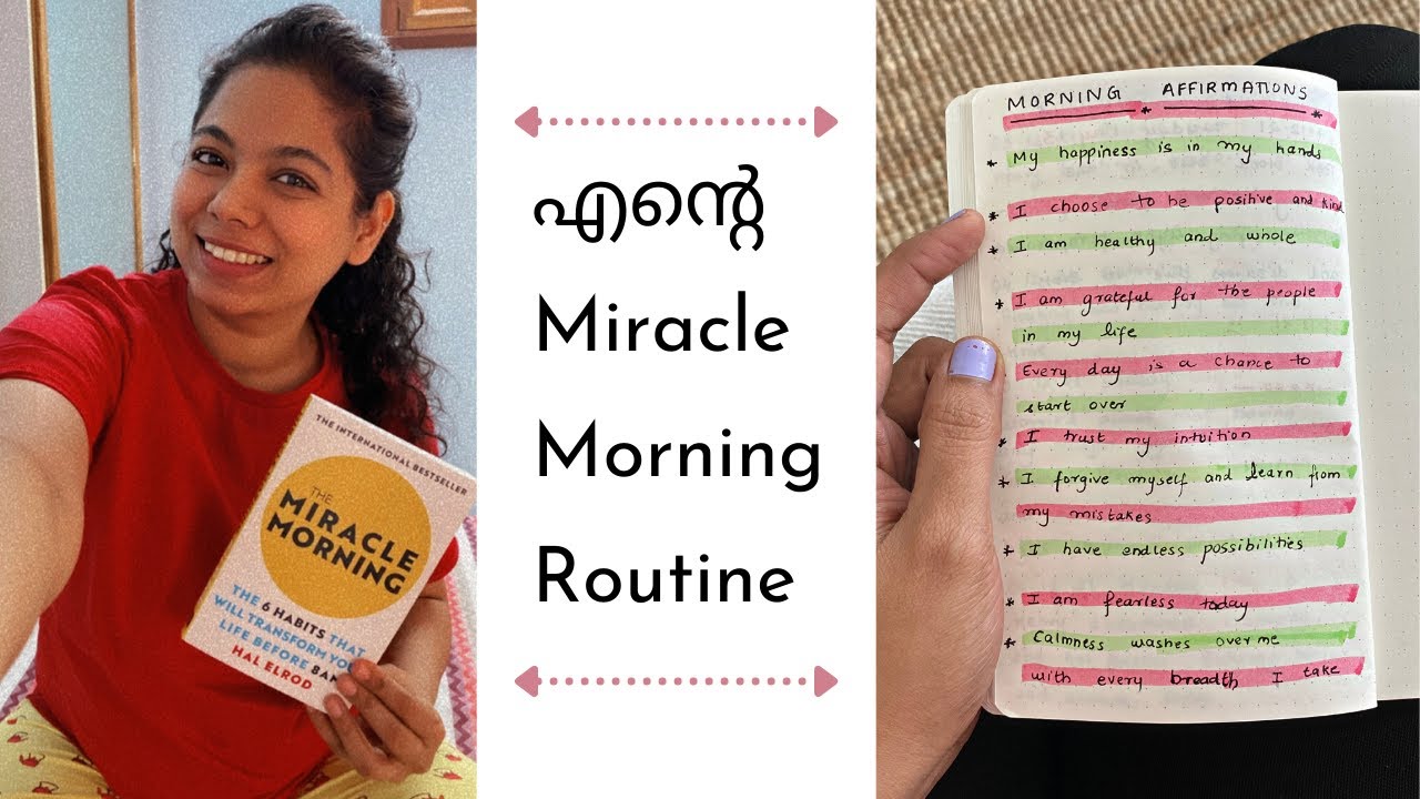 My Miracle Morning Routine I Affirmations, Visualization & More