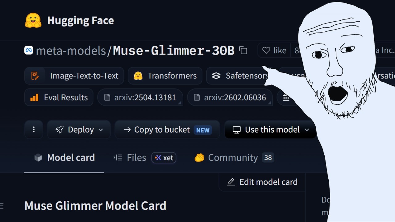 Muse Glimmer 30B: Meta выпустила мощного ИИ-агента с открытым исходным кодом на 30 млрд параметров!