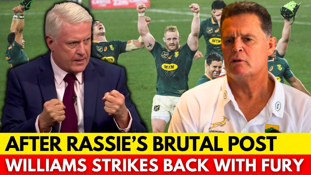 🚨MATT WILLIAMS RESPONDS TO RASSIE&rsquo;S HUMILIATION &ndash; AND IT GETS PERSONAL | SPRINGBOKS NEWS