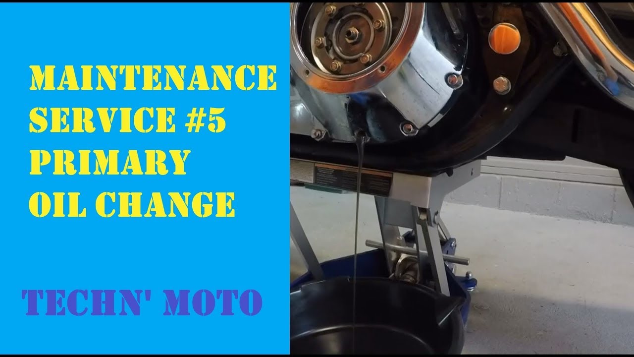Primary Oil Change-Harley Electra Glide Ultra Classic | Techn' Moto