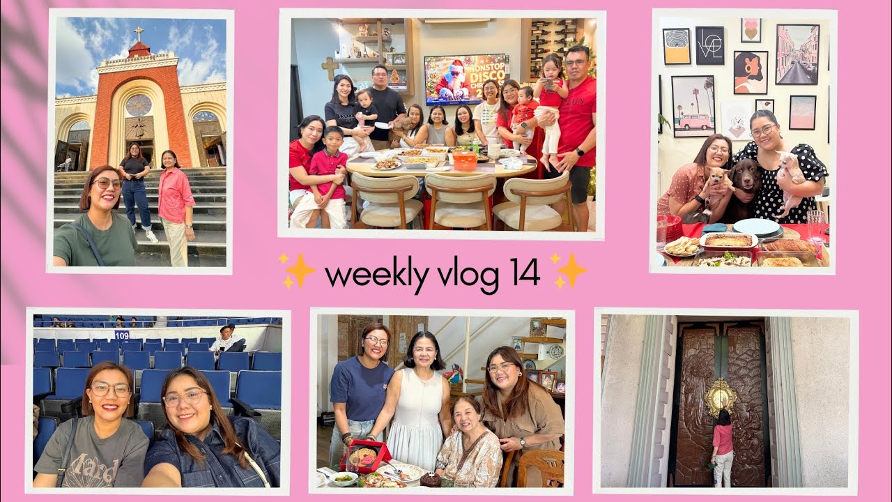 ✨ WEEKLY VLOG 14 ✨- spending the last few days of 2025🥰 + christmas party 🎄+ pilgrim’s passport 🙏