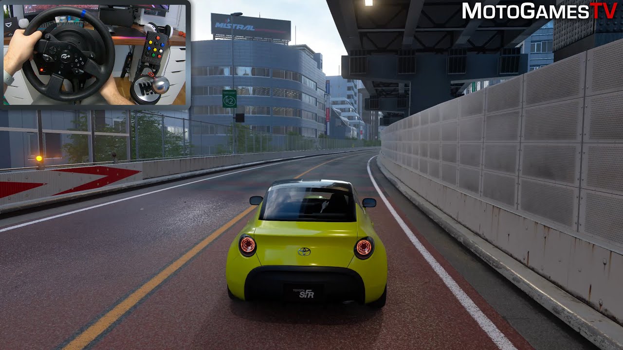 Gran Turismo Sport - 2015 Toyota S-FR | Thrustmaster T300RS + TH8A Shifter Gameplay