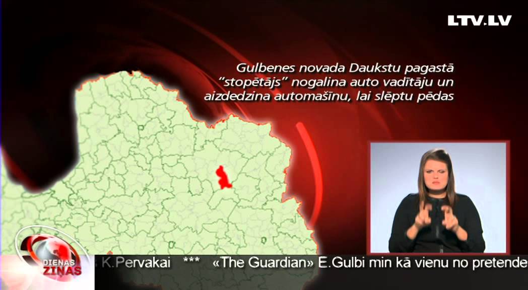 Gulbenes novadā stopētājs nogalina auto vadītāju