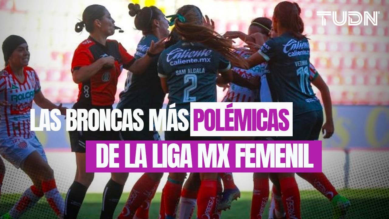 ¡SE CALIENTAN LOS ÁNIMOS! Las broncas y peleas más fuertes de la Liga MX Femenil I TUDN