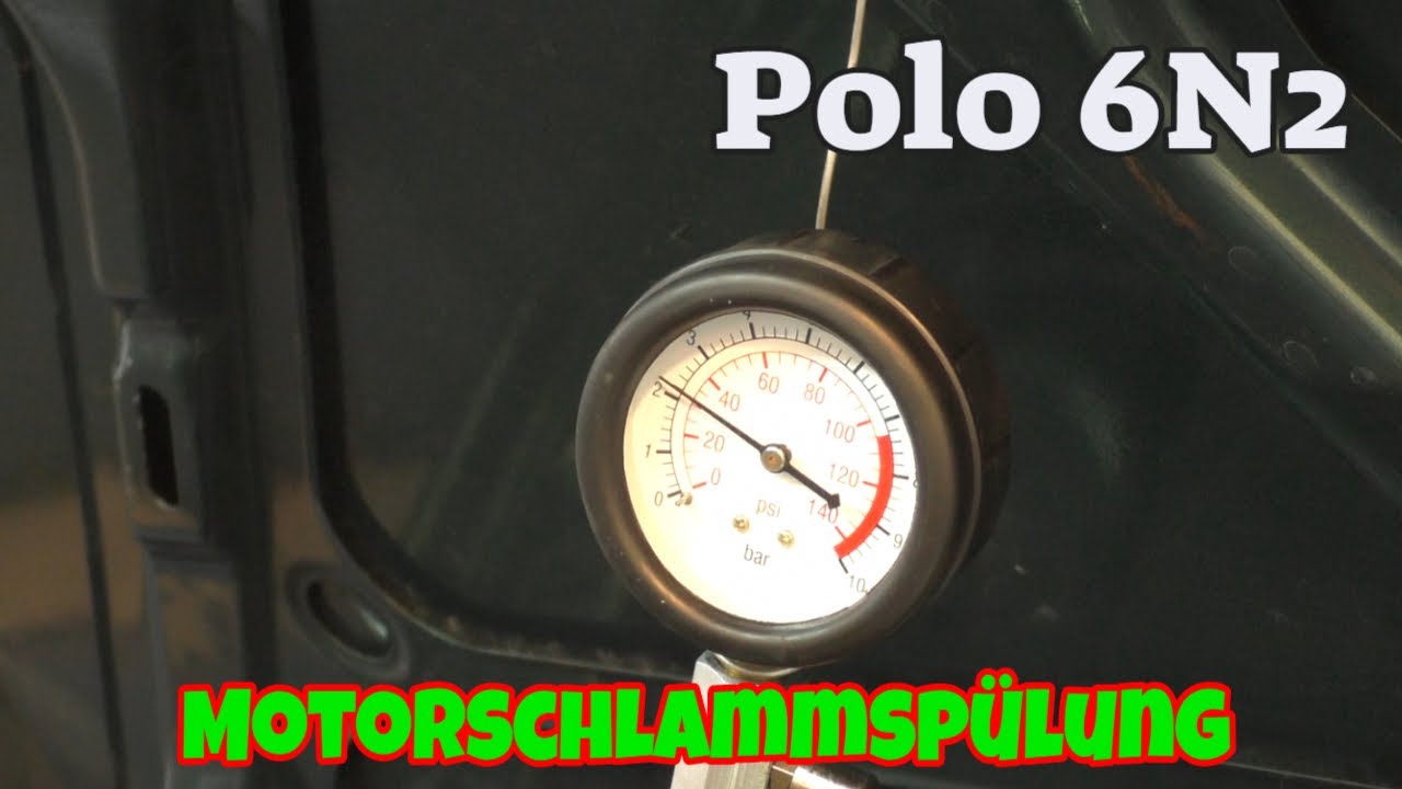 Motorschlammspülung - was macht der Öldruck?