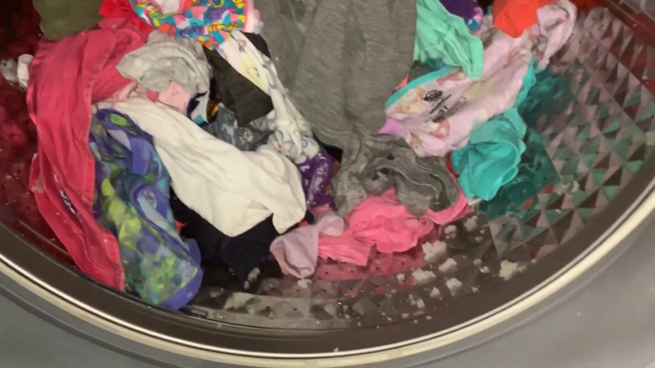 Diaper in the Washing Machine