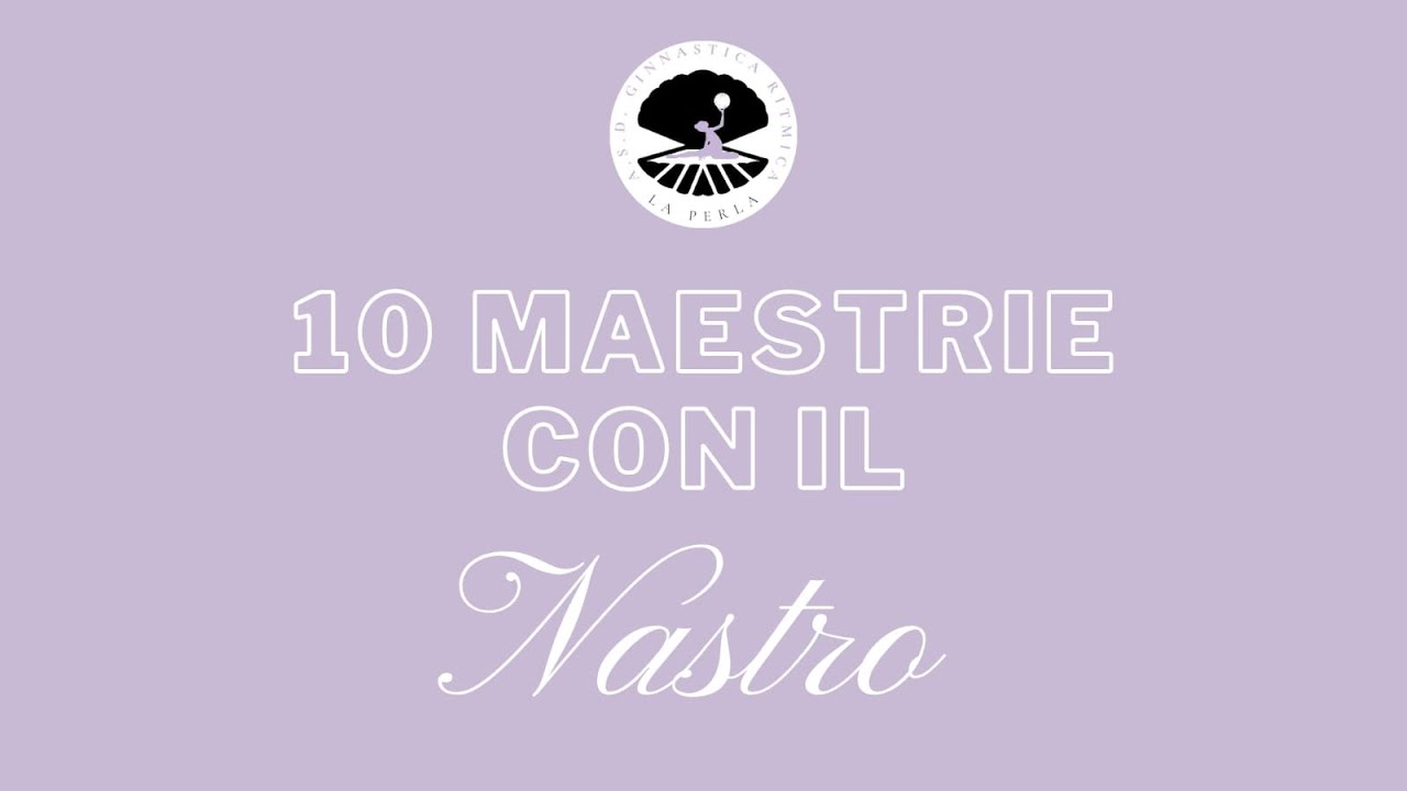 maestrie con il nastro - primo video tutorial per l'anno sportivo 2023-24, anno nuovo, sede nuova