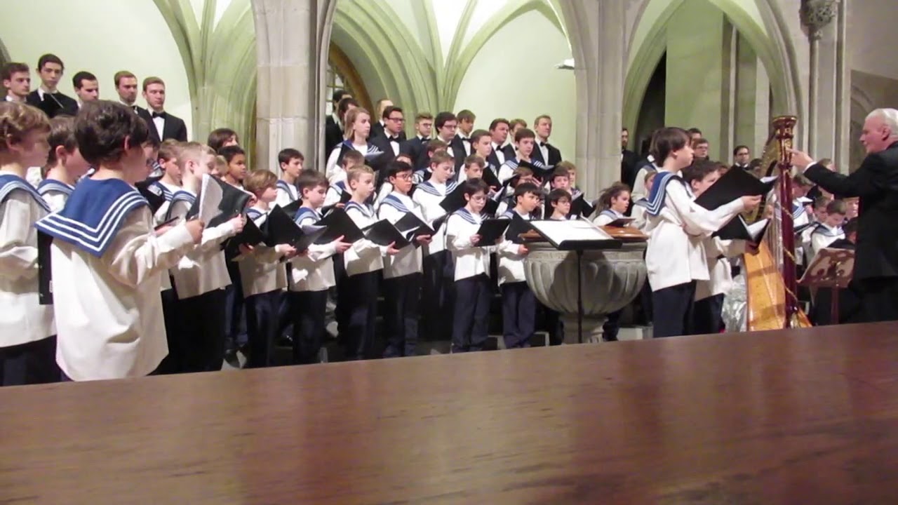 Silent Night Stille Nacht -2019, Zürich Knabenchor in Fraumunster, Zurich