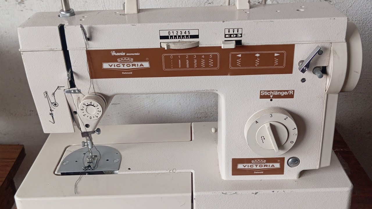 How to thread Victoria portable electric sewing machine