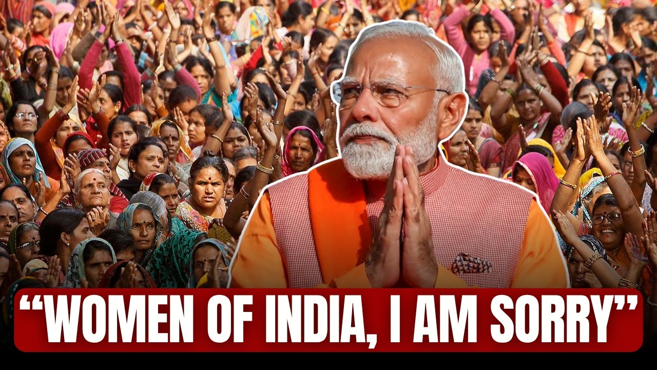 PM Modi Issues Massive Apology To Nation Over Women's Quota Bill Failure
