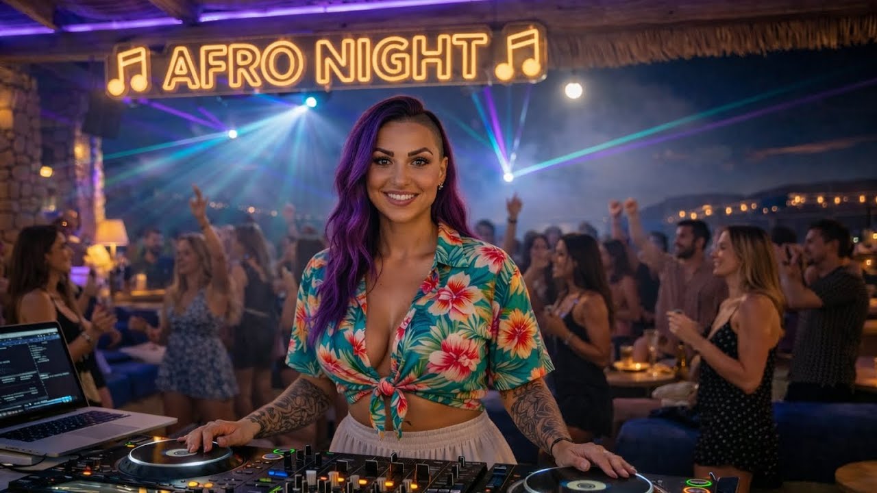 Melodic Afro House with Trance Lead & Whispered Vocals 🌙 Hypnotic Afro Night | Slowfade