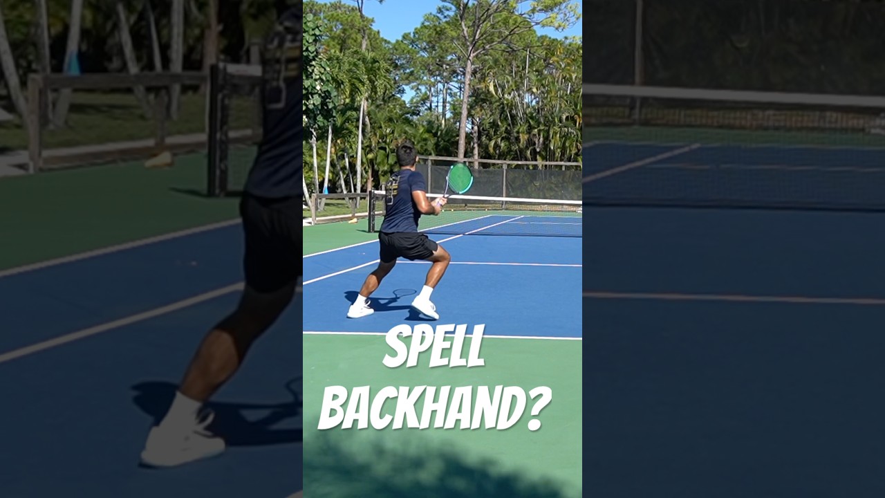 Siri What Is A Backhand?