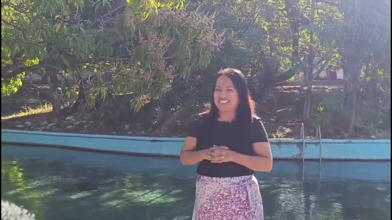 Bautizo en Ojo de Agua - misión el llanito 