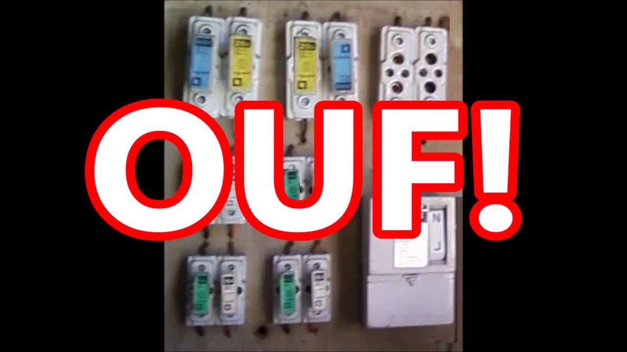 PASCAL l' électricien dépanne un fusible