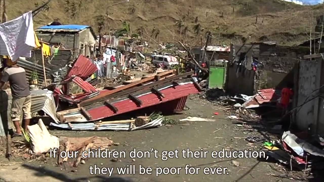 Barnmissionen Philippines Typhoon Haiyan - Bo Wallenberg