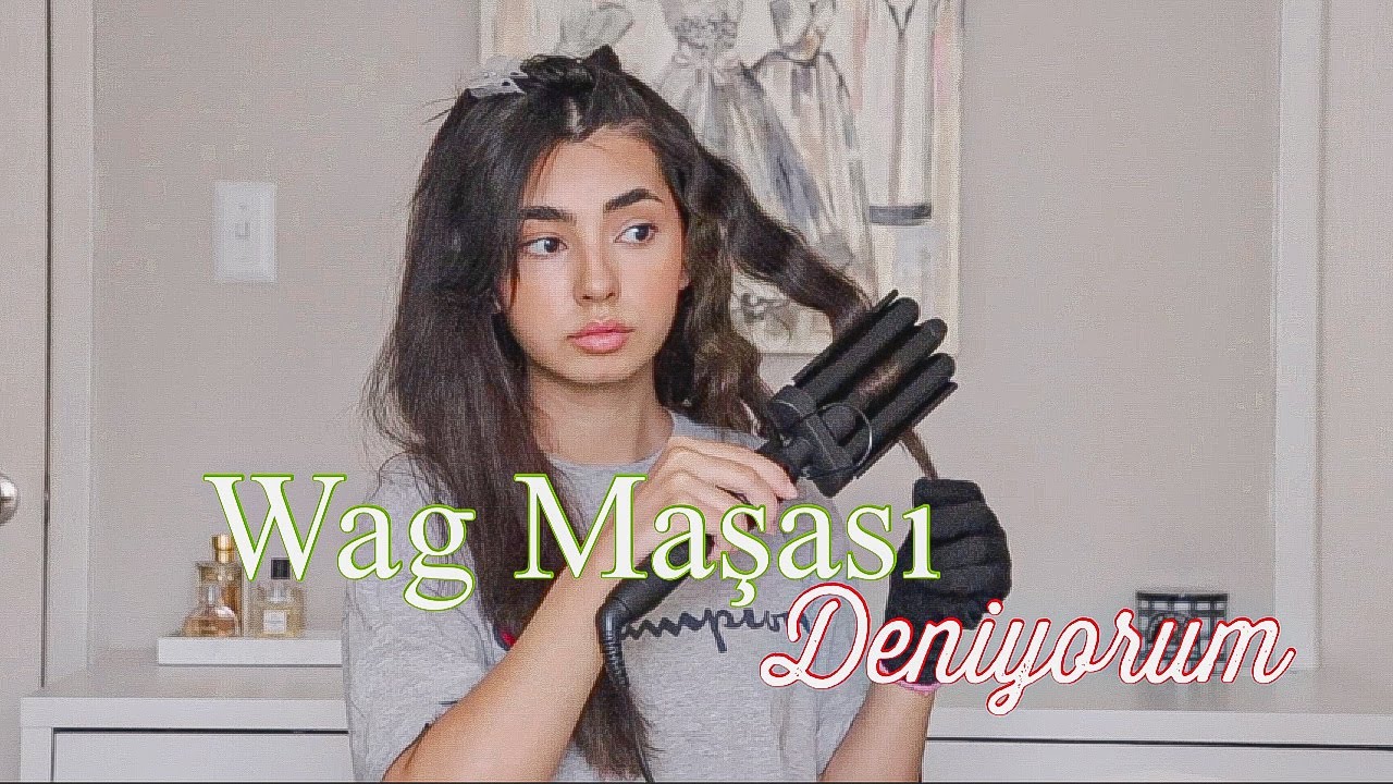 Wag Maşası Deniyorum || Deniz Kızı Saç Dalgası