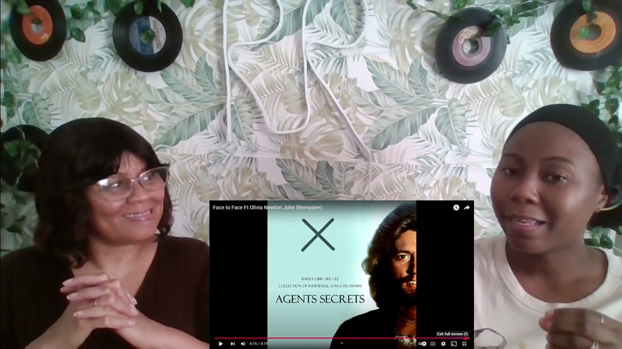 Reacting to Barry Gibb + Olivia Newton-John Singing "Face To Face"!!